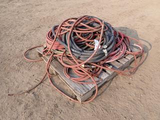 Qty of 3/8 In., 1/2 In. and 1 In. Air Hose