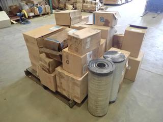 Qty of Baldwin, Donaldson, Hitachi and Assorted Air Filters (X-3-1)