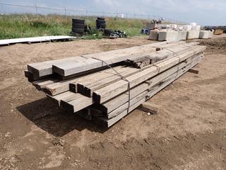 Assorted Length 10 In. X 3 In. and 7 1/2 In. X 3 In. Planks, Lengths Up to 18 Ft.  (WF)