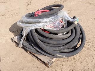 Qty of Industrial Hose c/w Qty of 3/8 In. 300 PSI Air Hose