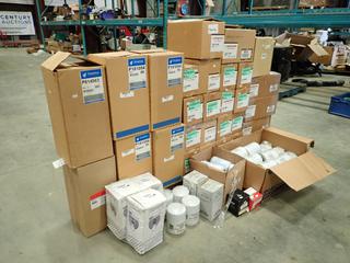 Unused Oil, Air and Fuel Filters, Brands Including: Donaldson, Luberfiner, Hino and More  (l-3-5)