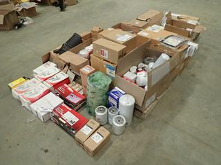 Assorted Unused Oil, Fuel, Air And Hydraulic Filters, Brands Including: Manitou, Donaldson, Ford, AC Delco, John Deere and More  (K-3-3)