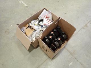 Unused Automotive Supplies, Including: Motorcraft Wiring Pigtail Kits, Automatic Transmission Fluid and More      (T-5-1)