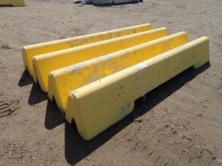 (4) Jersey Barriers, 10 Ft. X 16 In. X 18 In.