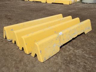 (4) Jersey Barriers, 10 Ft. X 16 In. X 18 In.