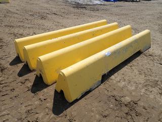 (4) Jersey Barriers, 10 Ft. X 16 In. X 18 In.