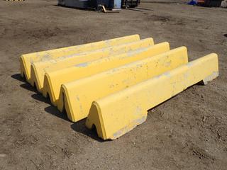 (4) Jersey Barriers, 10 Ft. X 16 In. X 18 In.