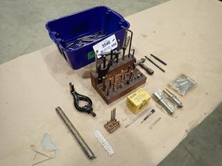 Assorted Chuck Keys and V-Blocks  (Y-3-2)