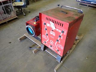 Forney F230 40Amp 208/230V Welder c/w Century 250 AC-DC Amp Welder, SN A174043 And Parts Only Lincoln Electric Fume Extractor  *Note: Working Condition Unknown*  (K-1-3)