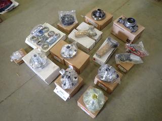 Assorted Unused Dorman Parts, Including: Wheel Hubs, Parts 930-554, 930-400, 930-406, 930-108, 930-006, Slip Yoke, Part 697-519, Harmonic Balancer, Parts 594-350, 594-269 and More  (J-3-2)