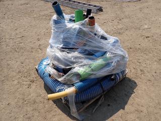 Pallet of Assorted 3 In., 4 In. and 6 In. Hose Pieces