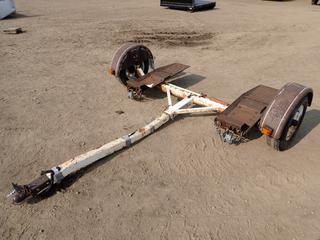 1988 Alberta Hitch Shops S/A Tow Dolly w/ 2 In. Ball Hitch and B78-13ST Tires. VIN 2A9CA39A9J1027408