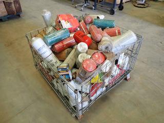 Assorted Oil and Air Filters, Including Brands: Donaldson, Baldwin, NAPA, Kubota, Luberfiner, *Note: Crate Not Included*  (K-5-3)