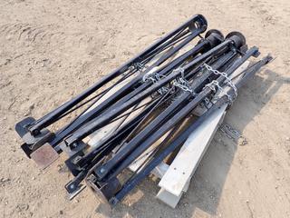 (4) Adjustable Height Fifth Wheel Tripod Stands 