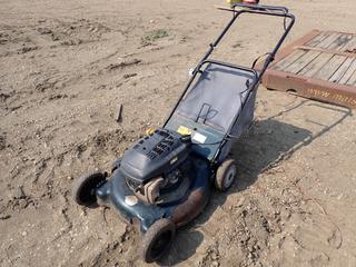 Yardworks Model 11A-435D515 Push Lawn Mower, SN 1E104I21028001 w/ Collection Bag