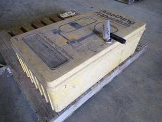 Breathing Apparatus Case and Self-Contained 15 Minute Tank,, *Note: Tank May Require Recertification*  (l-3-2)