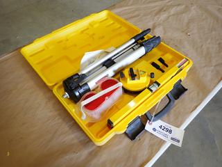 Prime Grip Laser Level Set, Class 2 Laser, Wave Length 600-680 N.M. Base, Tripod, Dark Glasses, Level and Storage Case  (F-1)