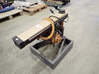DeWalt Powershop Model 7730 3 In. Cut Compound Radial Arm Saw, 120V, 12A, Single Phase, SN 817672   (R-2-3)
