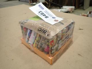 (50) Unused Bic Lighters (F-1)