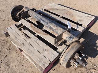 5 Ft. Axleteknology Axle w/ Drums, Bearings and Wheel Lugs