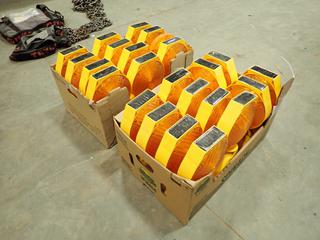 Qty of Solar Powered Barricade Lights