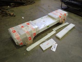 Pieces of Teflon, Sizes Ranging From 9 In. to 44 In.