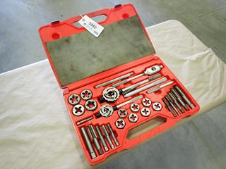 Snap-On Model TDM99117B, 25 Piece Metric Tap and Die Set, 1/4 In. to 1 In. Tap Wrenches, 1 1/2 In. to 2 In. Diameter Die Stock Sizes  (G-2)