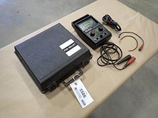 Fox Valley Model 966 Electrical System Analyzer, 16-32V, SN 21356 c/w Manual and Carrying Case  (G-2)