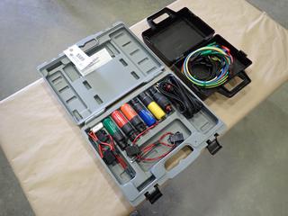 Blue-Point Model YA8006 Fuse Saver Master Kit, Includes: 5, 10, 15, 20 and 30A Breaker Handles, Manual and Carrying Case, c/w TL900 Test Leads For Snap-On Modis, *Note: Working Condition Unknown*  (G-2)