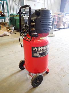 2011 Husky Model TAW-2080 Portable Air Compressor, 20 Gal., 150 PSI, 120V, 13.5A, 60HZ, SN 005989   (P-1-1)