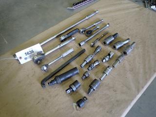 Assorted Snap-On Parts and Hardware, Including: Power Handles, Sockets, Ratchets and More  (B-2)
