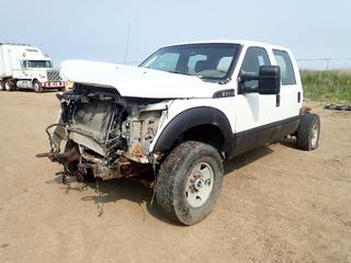 2014 Ford F350 Super Duty Cab And Chassis c/w 6.2L, V8, A/T And LT285/75R17 Tires. VIN 1FT8W3B68EEA39336 *Note: Parts Only*