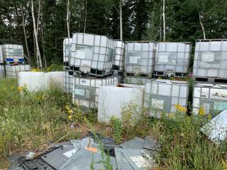 Qty of Consumable Products in 1000L Poly Tanks w/ Metal Cages, Including: De-Icing Fluid XL54, UCAR Endurance EG106 Anti-Icing Fluid,  **LOCATED OFFSITE @ Fort McMurray Airport, 547 Snow Eagle Drive, Fort McMurray, AB Call Chris For Info @ 587-340-9961**