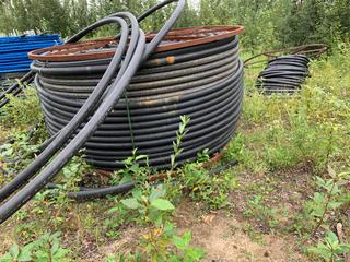 Rolls of Assorted Conduit **LOCATED OFFSITE @ Fort McMurray Airport, 547 Snow Eagle Drive, Fort McMurray, AB Call Chris For Info @ 587-340-9961**