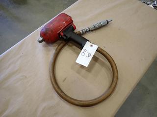 Snap-On Model MG1200 3/4In. Heavy Duty Impact Air Wrench w/ Air Hose Attachment (D-1)