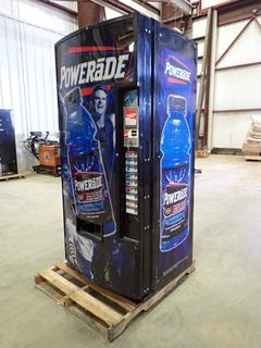 Dixie-Narco Model DN 600E CC/SII-9 Beverage/Pop Vending Machine, 11A, 115V, 60HZ, Single Phase, *Note: Running Condition Unknown*  (Z)