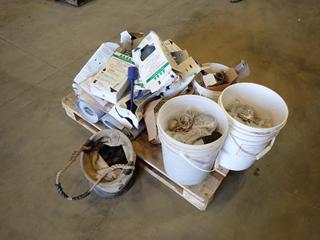 Assorted Parts, Hardware and Supplies, Including: Plumbing Supplies, Tension Cables and Hooks and More  (M-3-3)