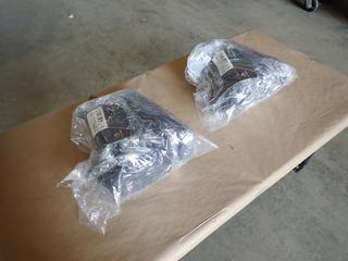 (24) Unused Pairs of Superior Gloves Impact Resistant, Micropore Nitrile Palms Work Gloves, Part S15GPNVB/8, Size M/8  (C-1)