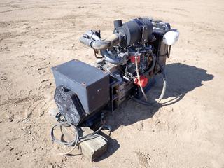 Generator Assembly w/ 2012 Yanmar Model 3TNV84T-BGGE, 1.496L Diesel Engine SN 47593 *Note: Engine Runs As Per Consignor*