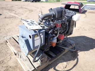 Generator Assembly w/ 2011 Yanmar Model 3TNV84T-BGGE 1.496L Diesel Engine, Showing 2,599 Hrs., SN 46506, *Note: Engine Runs As Per Consignor*