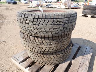 (3) Giti Winter Control SUV 890+ Tires, Size 265/65R18 on 5-Bolt Rims