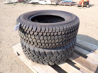 (2) Goodyear Tires: (1) Wrangler AT/S LT275/65R18 and (1) Wrangler Territory LT275/70R18 on on 8-Bolt Rim