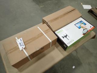 (2) Unused Kanto Model M-400 Full Motion Flat Panel TV Mounts, Fits 19 In. To 46 In. TVs  (T-3-2)