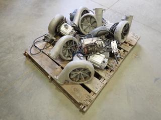 Assorted Electric Air Mover Fans and Motors  (N-4-1)