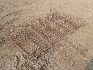 Qty of Assorted Steel Plant Holders