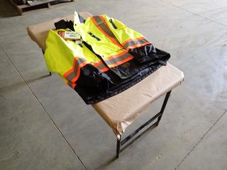 Unused Pioneer 5201 Waterproof, High Visibility Work Jacket, Size 2XL/2TG  (R-4-1)