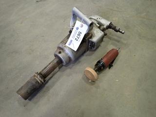 ATR Tool 1 In. Two-Hammer Impact Wrench, 90PSI, SN 0932 and Matco Tools MT1425 2-Speed Adhesive Removal Tool, SN R0622338  (D-2)