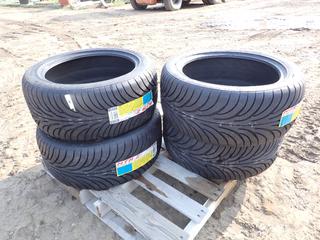 (4) Unused Sumitomo HTRZII 255/45ZR18 Tires