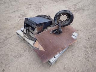 Trailer Hitch, Backing Plate, Wire Cable and More