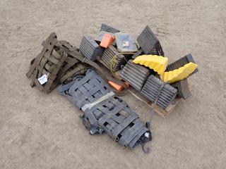 Qty of Assorted Wheel Chocks and Cargo Nets